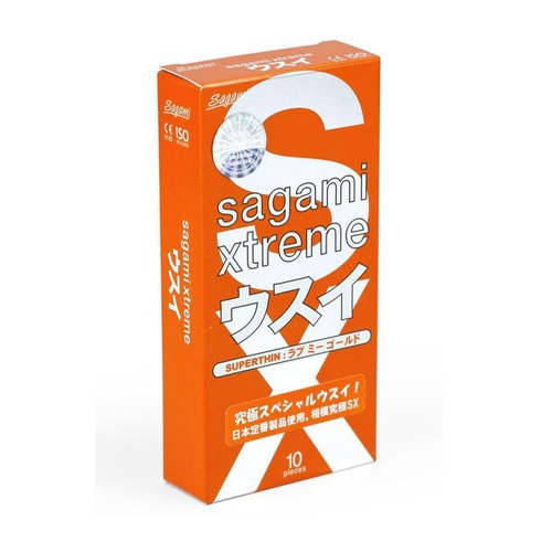 Bao cao su Sagami Love Me Orange (Hộp 10 chiếc)