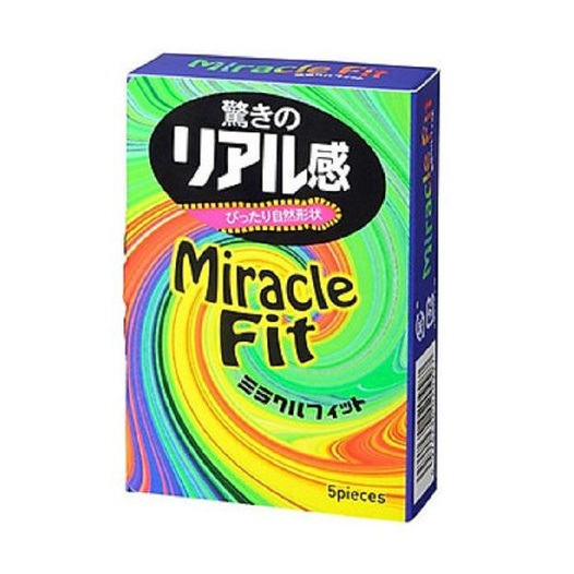 Bao cao su Sagami Miracle Fit hộp 5 chiếc, size nhỏ, chính hãng